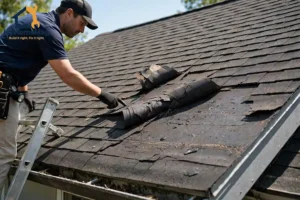 Roof inspection checklist guide for checking the roof surface and shingles